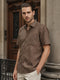 RADEN SHORT SLEEVE SHIRT (BRUNETTE BROWN)